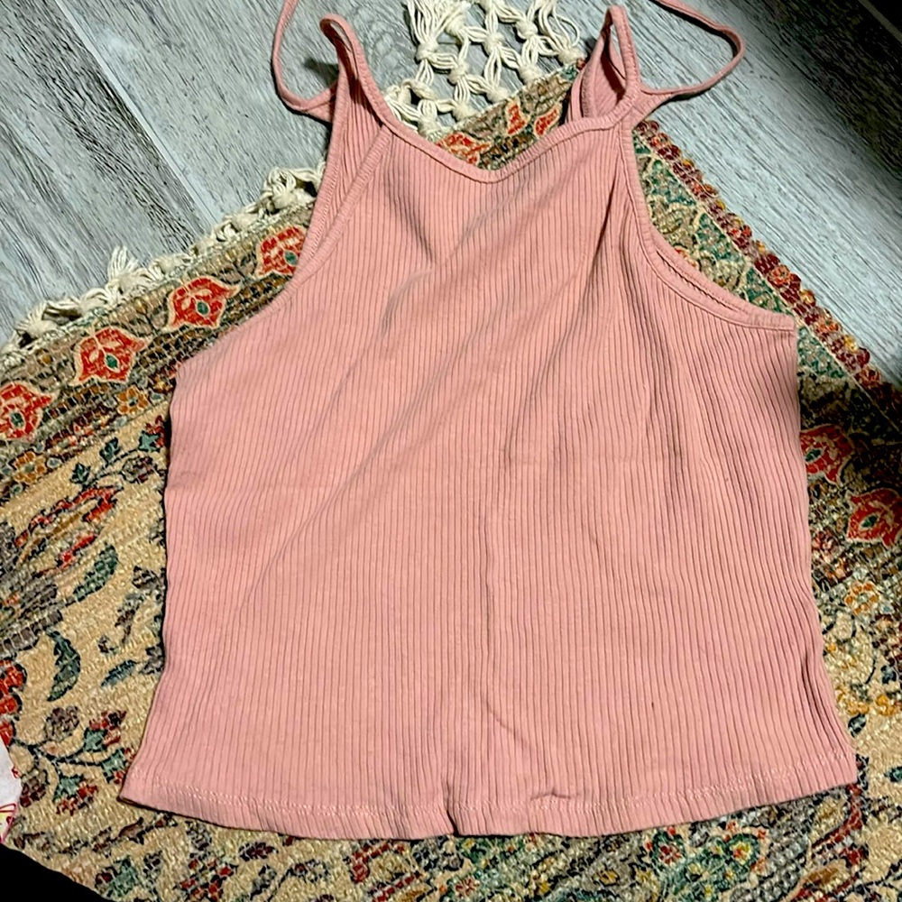 Papaya rose pink beach shirt